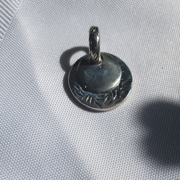 Silpada Double Disk Pendant - Picture 2 of 6